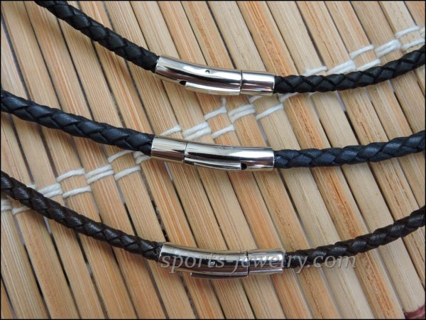Leather cord chain Fitness gift
